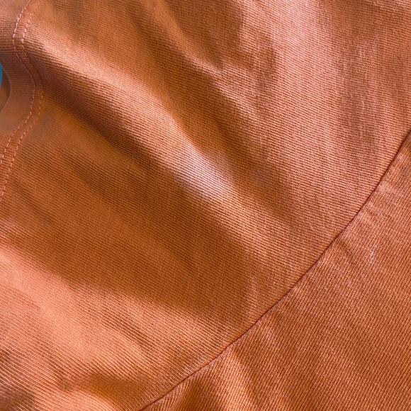 Life Is Good Vibrant Orange Fitted Tee - Picture 5 of 6